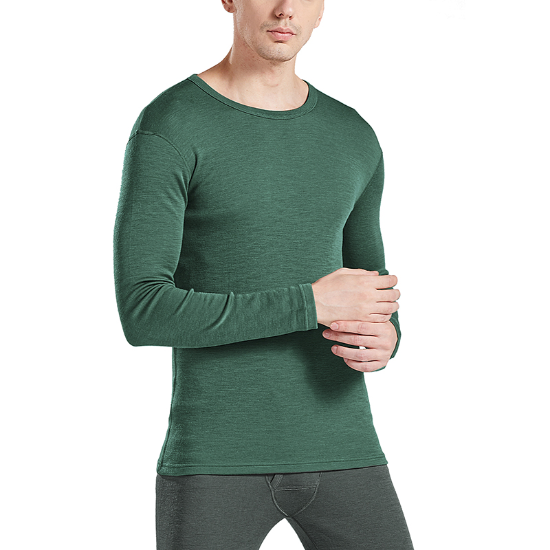 Men′ S Sports Wear Hiking Hunting Merino Wool Base Layer