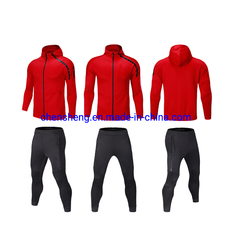 New Design Sports Track Suits/Custom Sublimation Blank Jogging Wear for Men Training Casual Hoodies