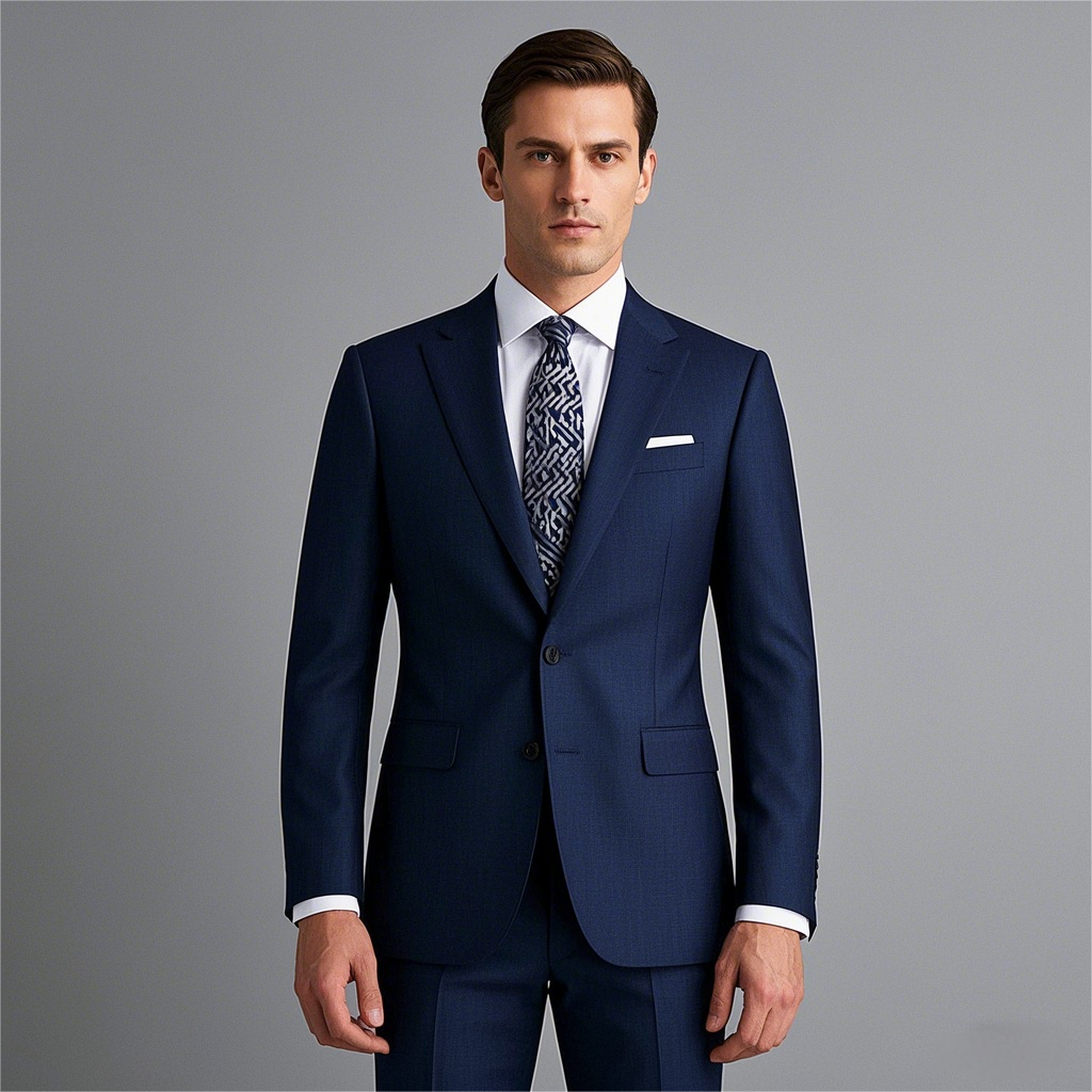 OEM Custom Business Suits for Men | Classic Anti-Wrinkle Luxury Formal Blazer