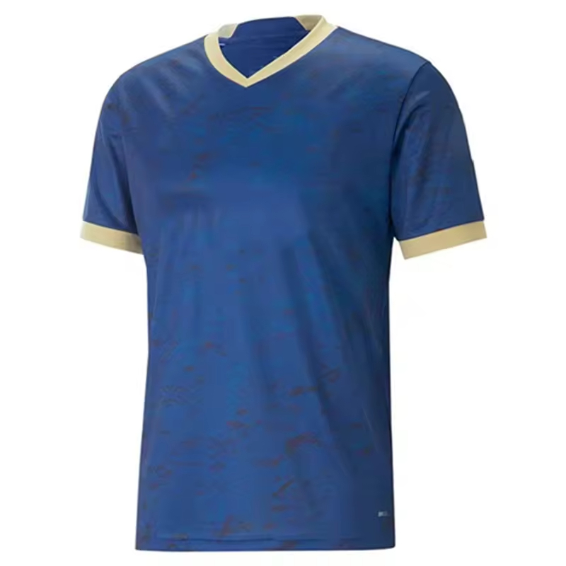 New Gym Wear Wholesale Men's Summer Football Jersey Fans Uniforms Outdoor Quick-Drying Sports Short-Sleeved T-Shirts