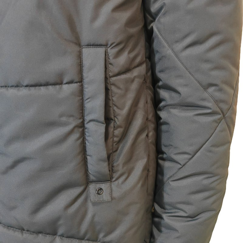 Winter Black Coat Regular Windproof Men's Padding Outer Wear Outdoor Wear for Men