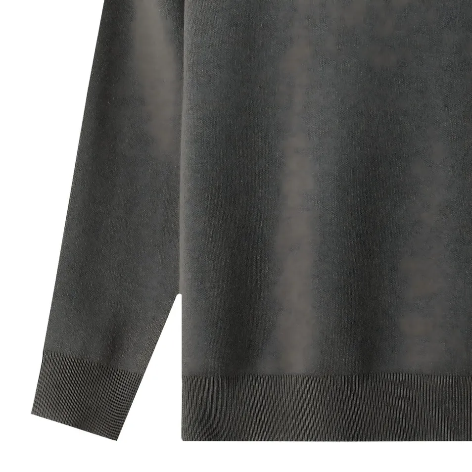 Men's Turtleneck Sweater Detail 4
