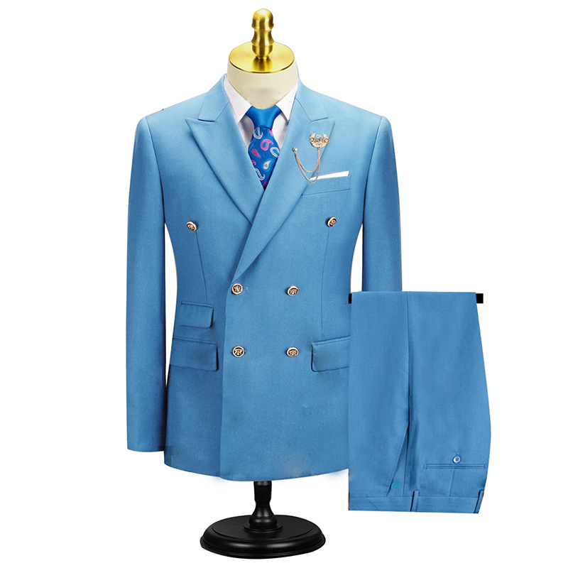 Custom Mens Business Suits Slim Fit 2 Piece Tuxedo Groom Wedding Suits for Men Custom Blazer 2 Pieces (jacket +pant)