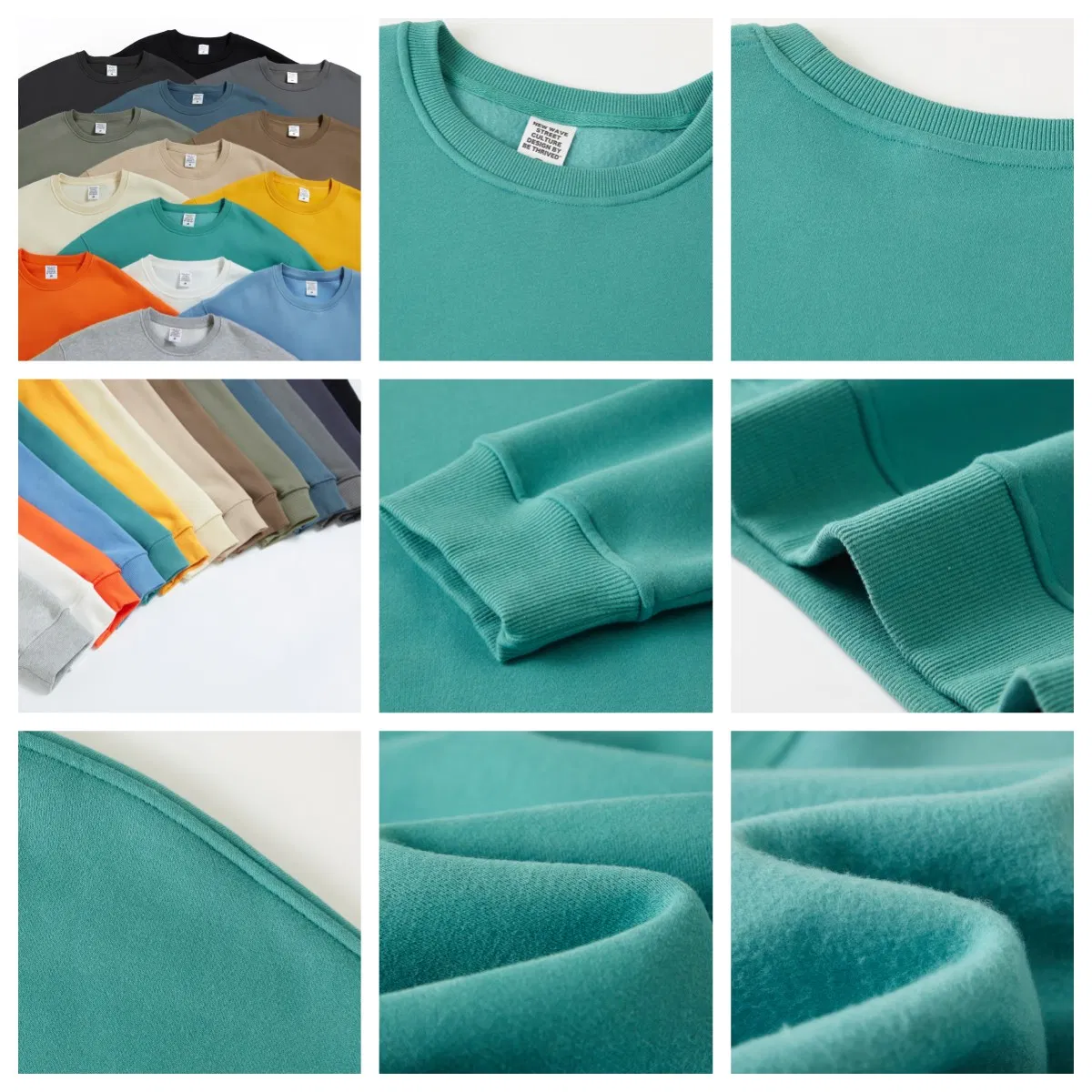 360g Wholesale Custom Men Fleece Designer Clothing Plain Printing Embroidery Plus Size Oversized Loose Blank Women Unisex Sweashirt Sweat Shorts Set Tacksuit