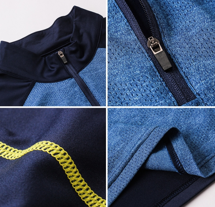 Men's Autumn and Winter Fitness Clothes Long Sleeved Sportswear