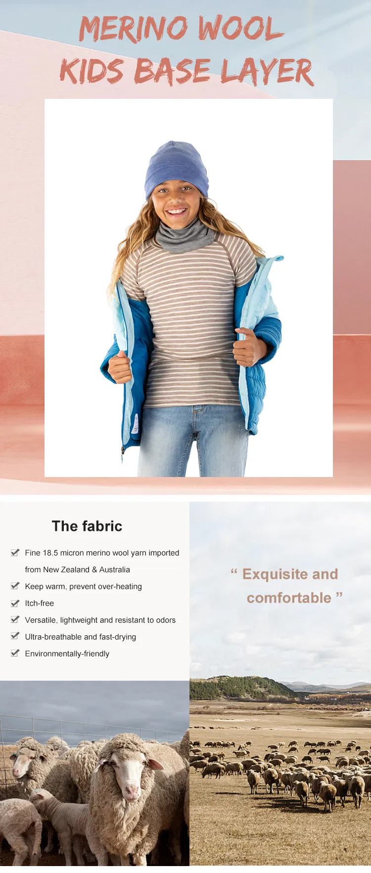 Kids Thermal Underwear Details