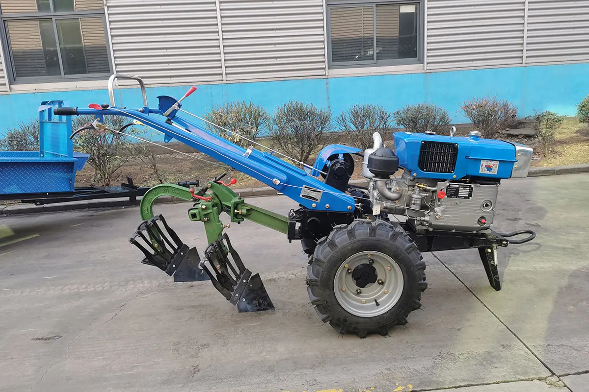 OEM ODM 12/15/18/20/22 HP Diesel Engine Model 151 Walking Tractor - Hand Crank/Electric Start | Hardcore Power for All Farming Tasks, Fuel-Efficient & Reliable