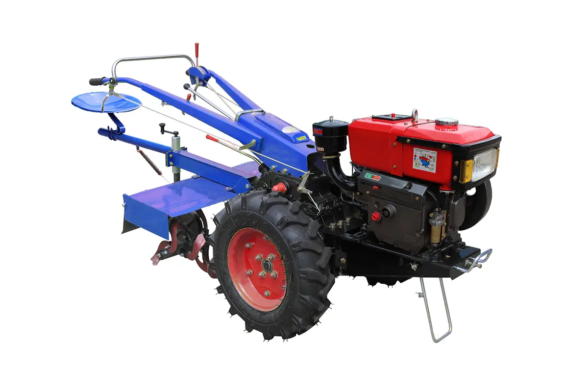 OEM ODM 8/10/11/12 horsepower water-cooled 101 hand-guided tractor with hand-cranked/electric start for multiple uses
