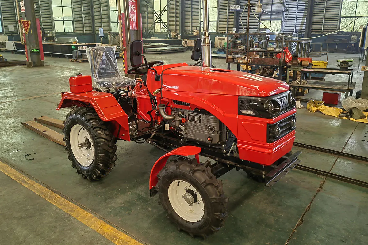 ODM OEM/ODM 15/18/20/22HP Electric Start Mini Four-Wheel Tractor – Multi-Functional Machine Supplier, Manufacturer