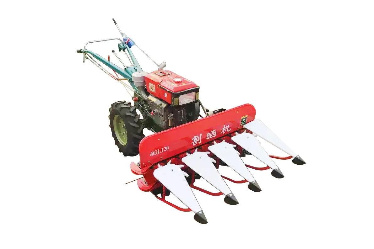 OEM ODM rice cutting and drying machine high stalk crop cutting and drying machine