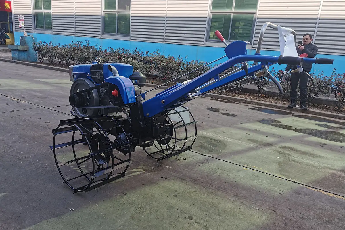 OEM ODM 12/15/18/20/22 HP Diesel Engine Model 151 Walking Tractor - Hand Crank/Electric Start | Hardcore Power for All Farming Tasks, Fuel-Efficient & Reliable