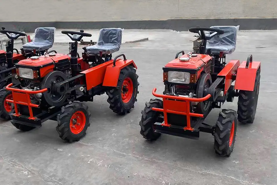 OEM OEM/ODM 12HP Air-Cooled Electric Start Mini Four-Wheel Tractor – Multi-Functional Machine Suppliers, Manufacturers