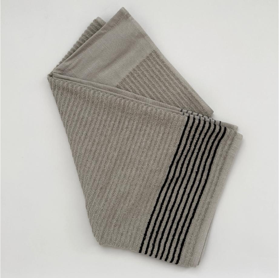 Quick Dry 100% Cotton Reusable Stripe Golf Towel Soft Terry Cloth Sport Towel For Golf Club