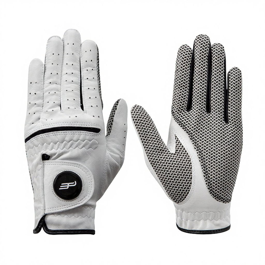 Customizable Logo Colorful Leather Polyester Golf Supply Private Label Men Golf Gloves OEM Services Cheap price Wholesale Gloves