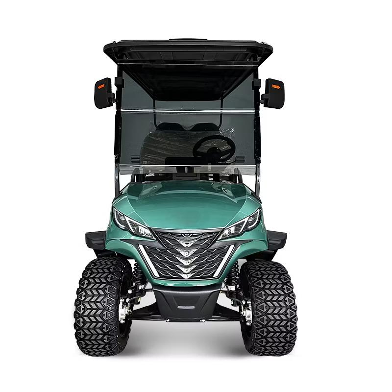 All Terrain 48V 5kw Fast Club Golf Car 6 Seater Green Electric Hunting Golf Carts for Sale