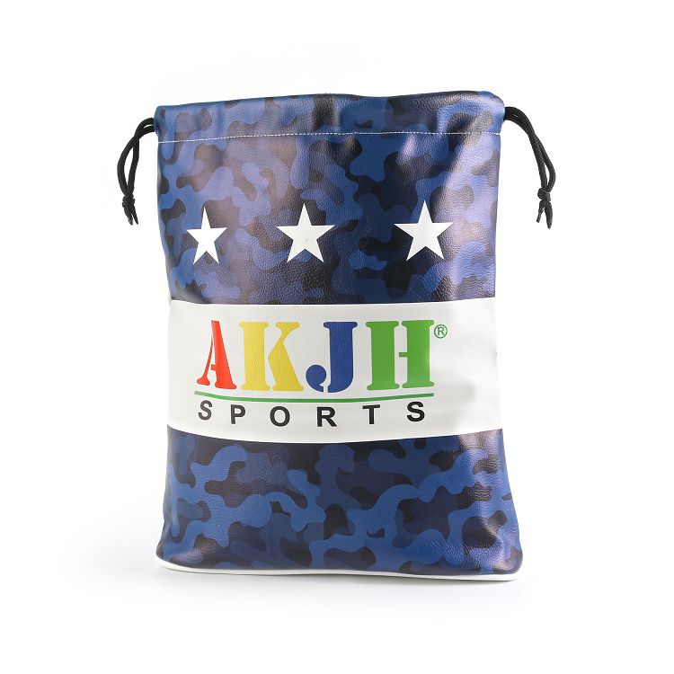 Custom Logo OEM Premium Golf Travel Bag Professional Valuables Leather Golf Pouch With Drawstring