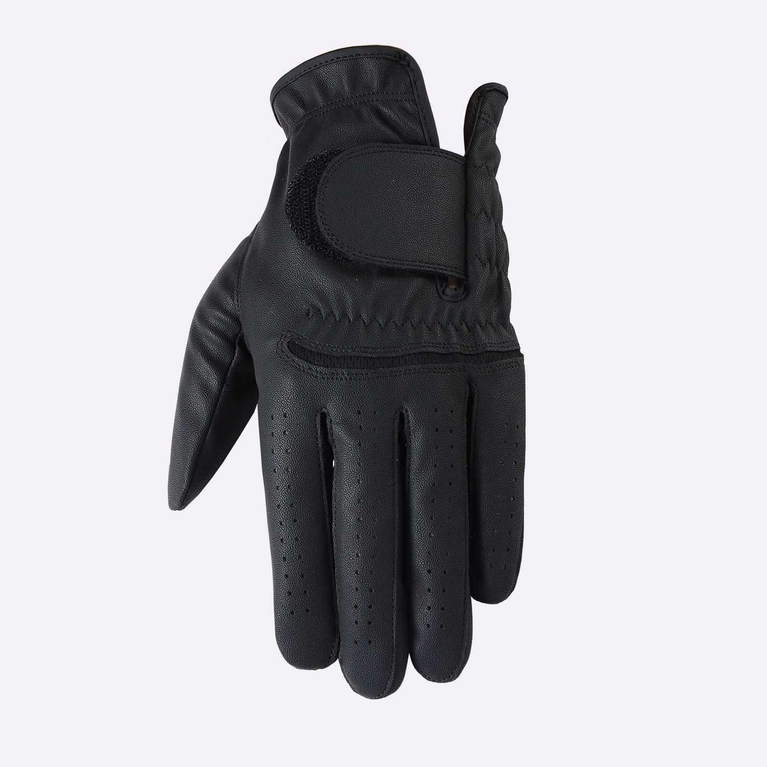 High Quality Men's Left Hand PU Sports Breathable Non-Slip Golf Gloves Direct from Manufacturer
