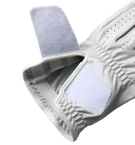Custom Made Soft Cabretta Sheepskin Golf Gloves For Men Women High Quality Premium Summer Sports Gear Left