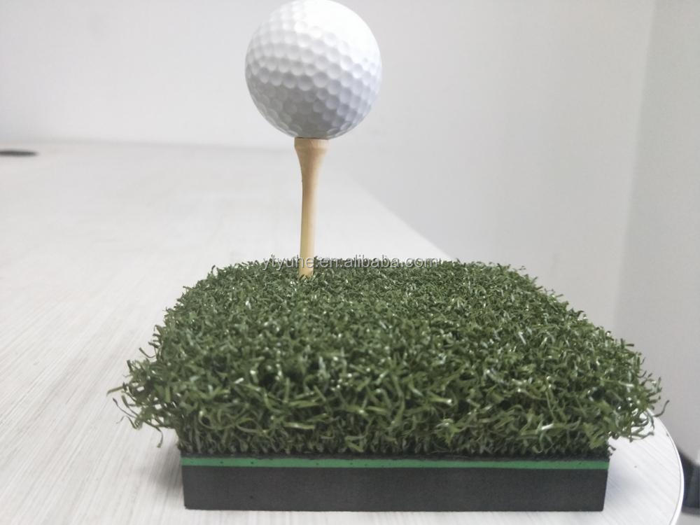T3510B Tee Turf Golf Training Hitting Mat Indoor/Outdoor Practice Equipment for Golf Driving Range Course