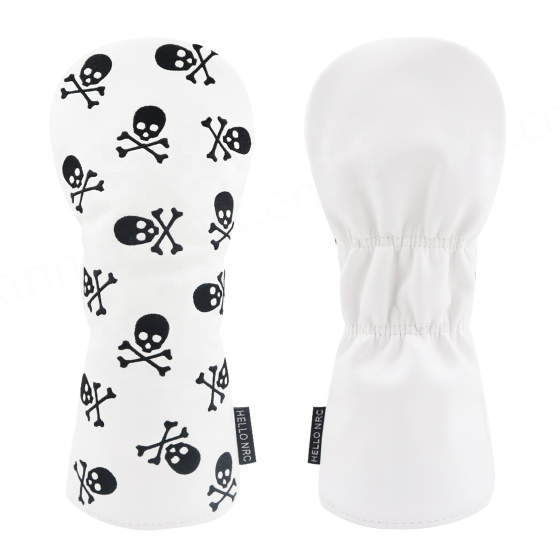 Custom Made Golf Iron Head Cover Kit Waterproof PU Leather with Iron Head Cover Custom Designed Golf Accessory