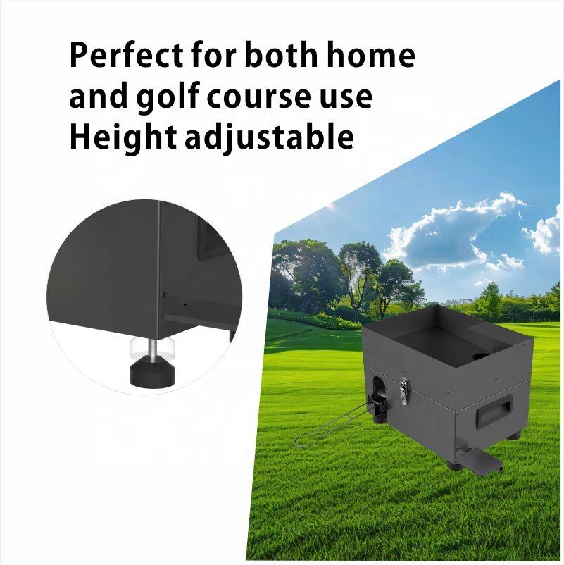 Professional Golf Ball Dispenser Machine Metal Construction OEM Service Driving Range Coaching Equipment Manufacturer