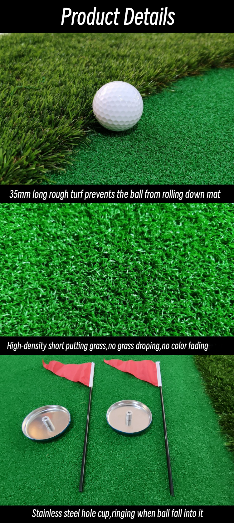 Golf Putting Mat Feature 2