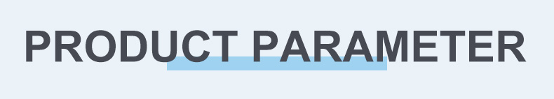 Parameter Specification Banner