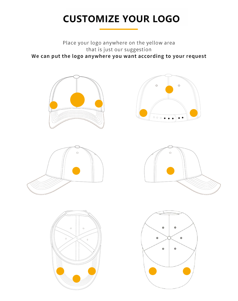 Custom Golf Cap Detail