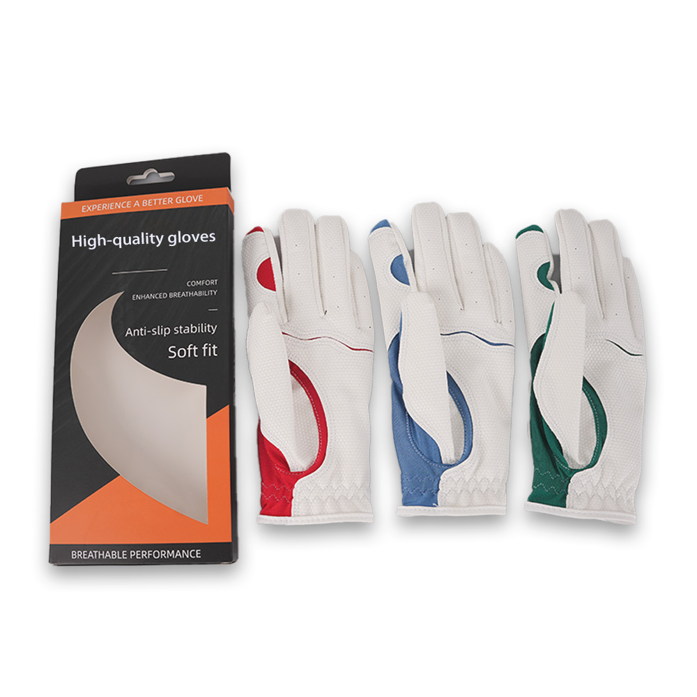 Manufacture Premium Microfiber Golf Gloves All Weather Grip Breathable Soft Fit Durable OEM Fast Delivery