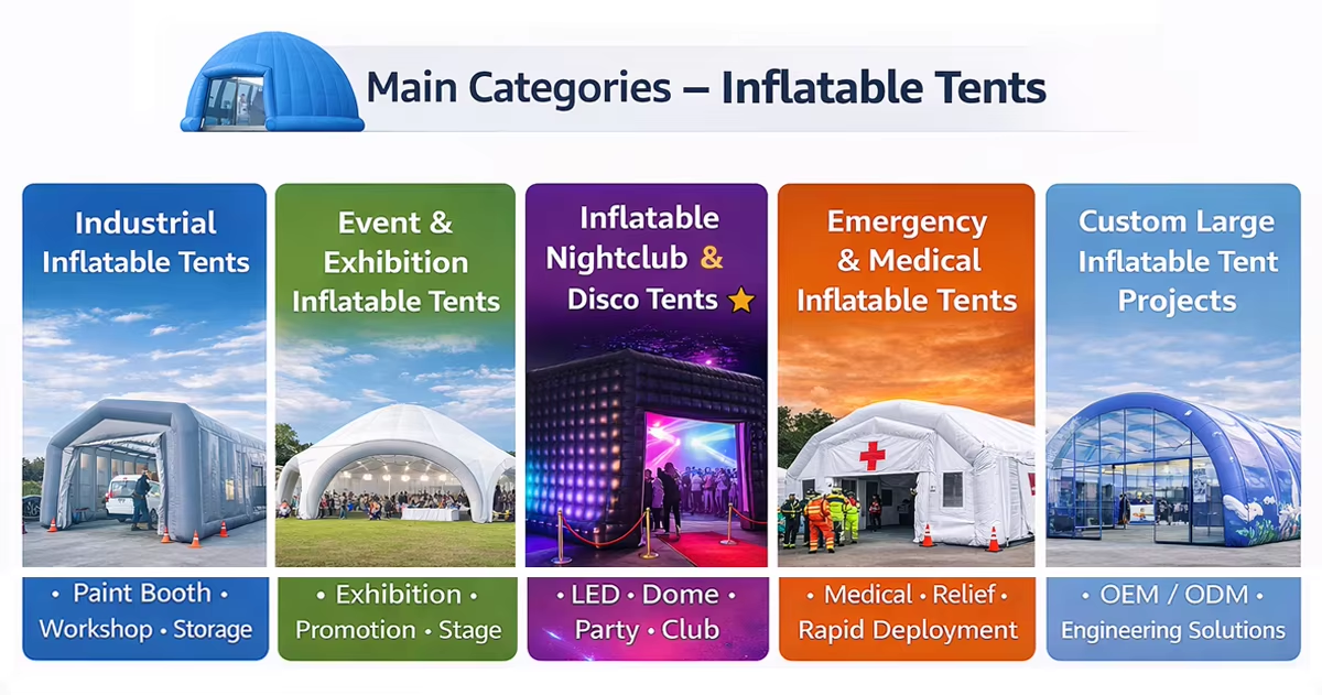 Inflatable Tent Banner