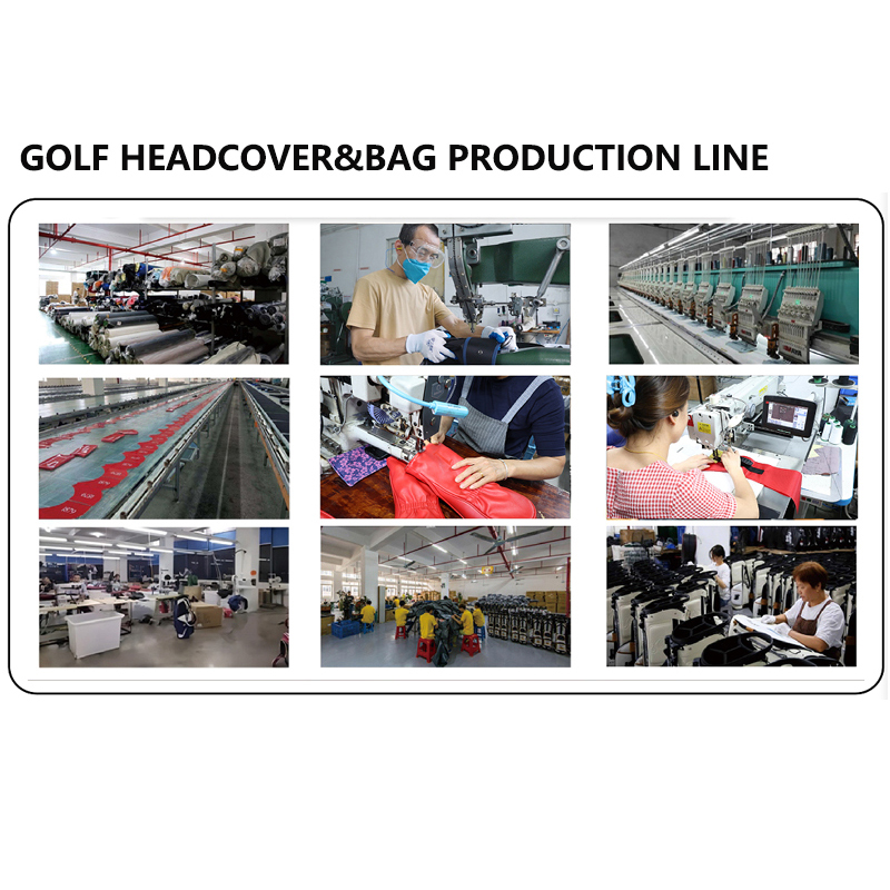 Leather Wholesale Wood Driver Iron Putter ODM Golf Head Cover OEM Golf Headcover Custom Golf Club Headcovers