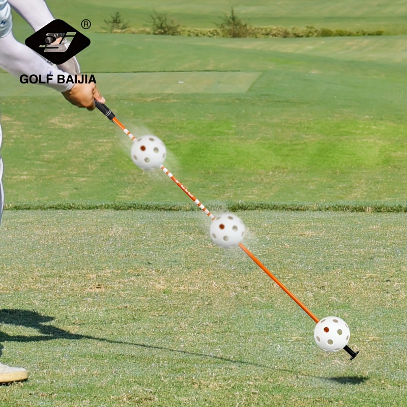 Golf Swing Strength Trainer-orange Long Coat, Effective Voice Correction Trainer, Suitable for Novices for Daily Practice