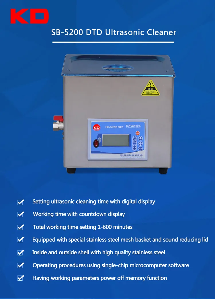 Multi-Function Automatic Ultrasonic Cleaner