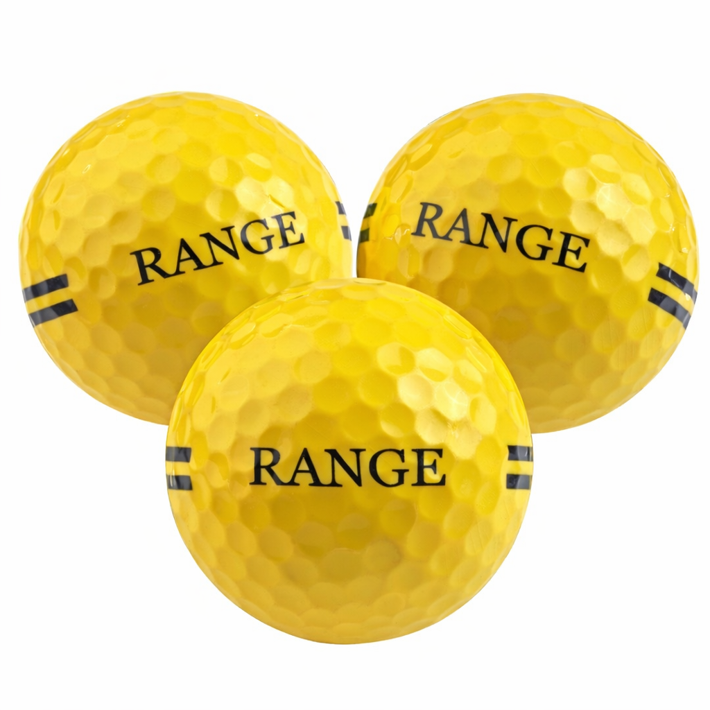Long-Lasting Two-Piece Golf Range Balls High Durability for Indoor Simulator &amp; Outdoor Practice