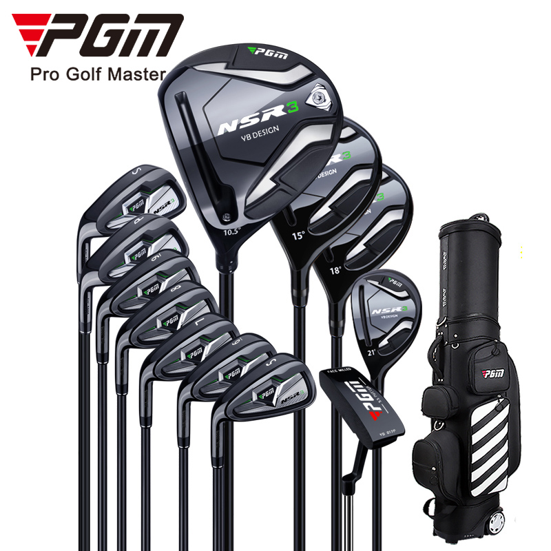 PGM Custom Golf Clubs Complete Set Manufacturers Wholesale Full Black Golf Clubs