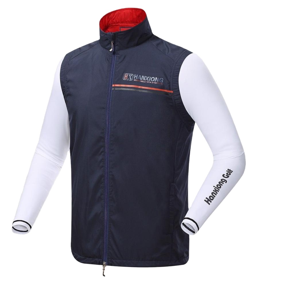 Wholesale Professional Golf Apparel Manufacturer New Fashion Men Golf Vest Waistcoat Winter Autumn Sports Wear