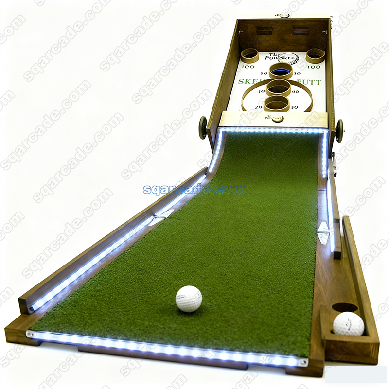Interactive Event Game Skee Putt MINI Golf Game Indoor Mini Golf Carnival Party Game Event Rental Amusement Equipment