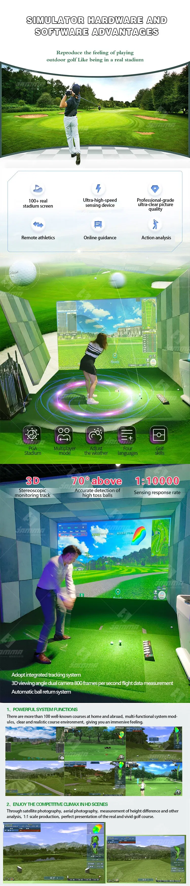 Professional Golf Simulator
