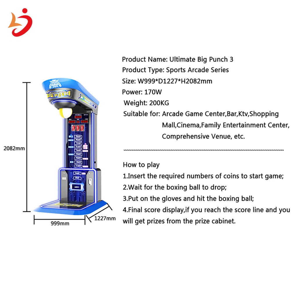 Boxing Machine Specification