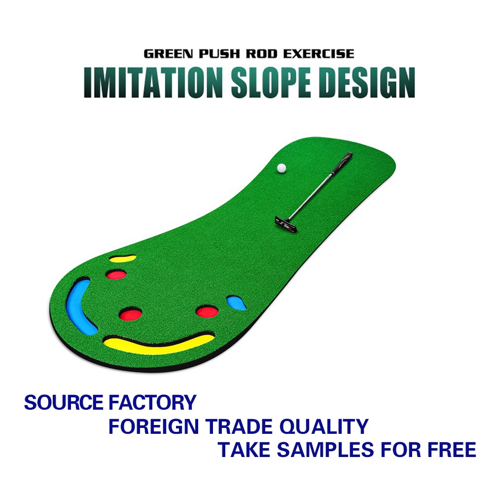 Golf Putting Green Mat for Indoors Outdoor Golf Course Practice Equipment Training Aid