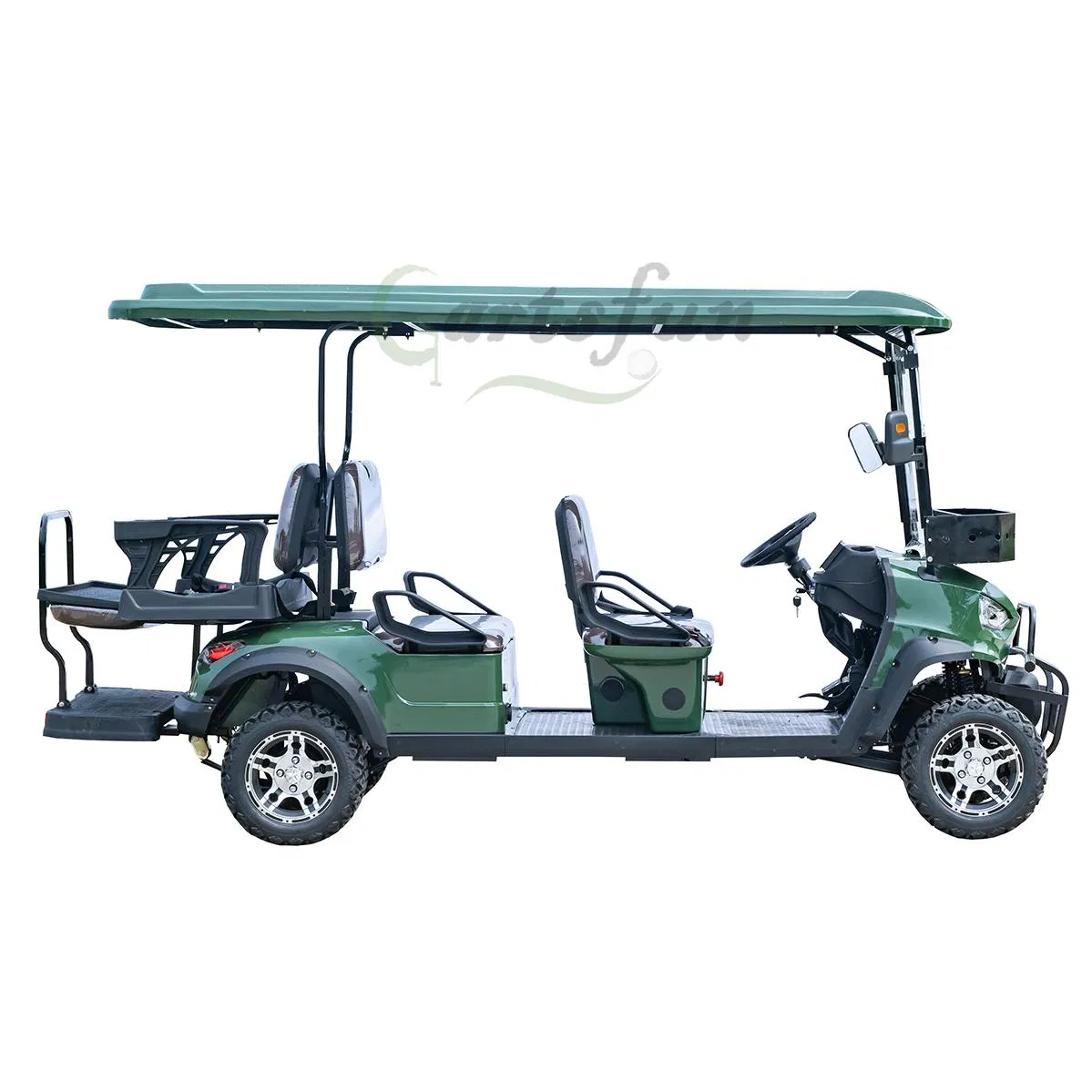 4 Wheel Utility Vehicle 2 4 6 Seater Electric Club Car Golf Cart