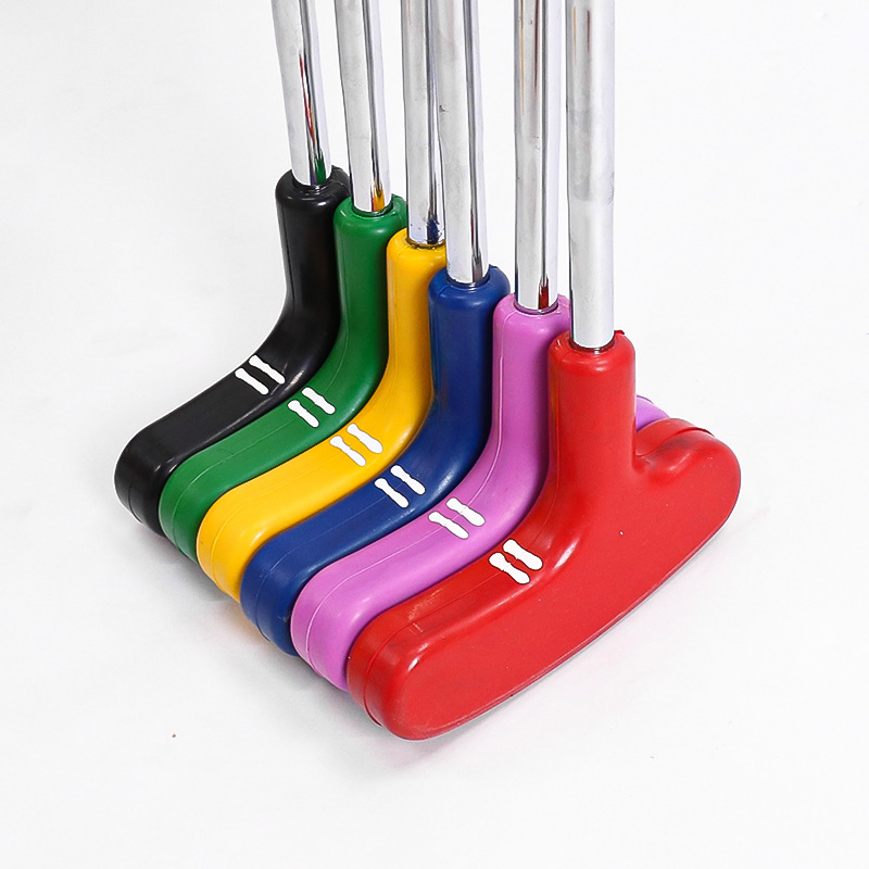 Kids Stainless Steel Golf Putter Double Side Rubber Head Junior Golf Club