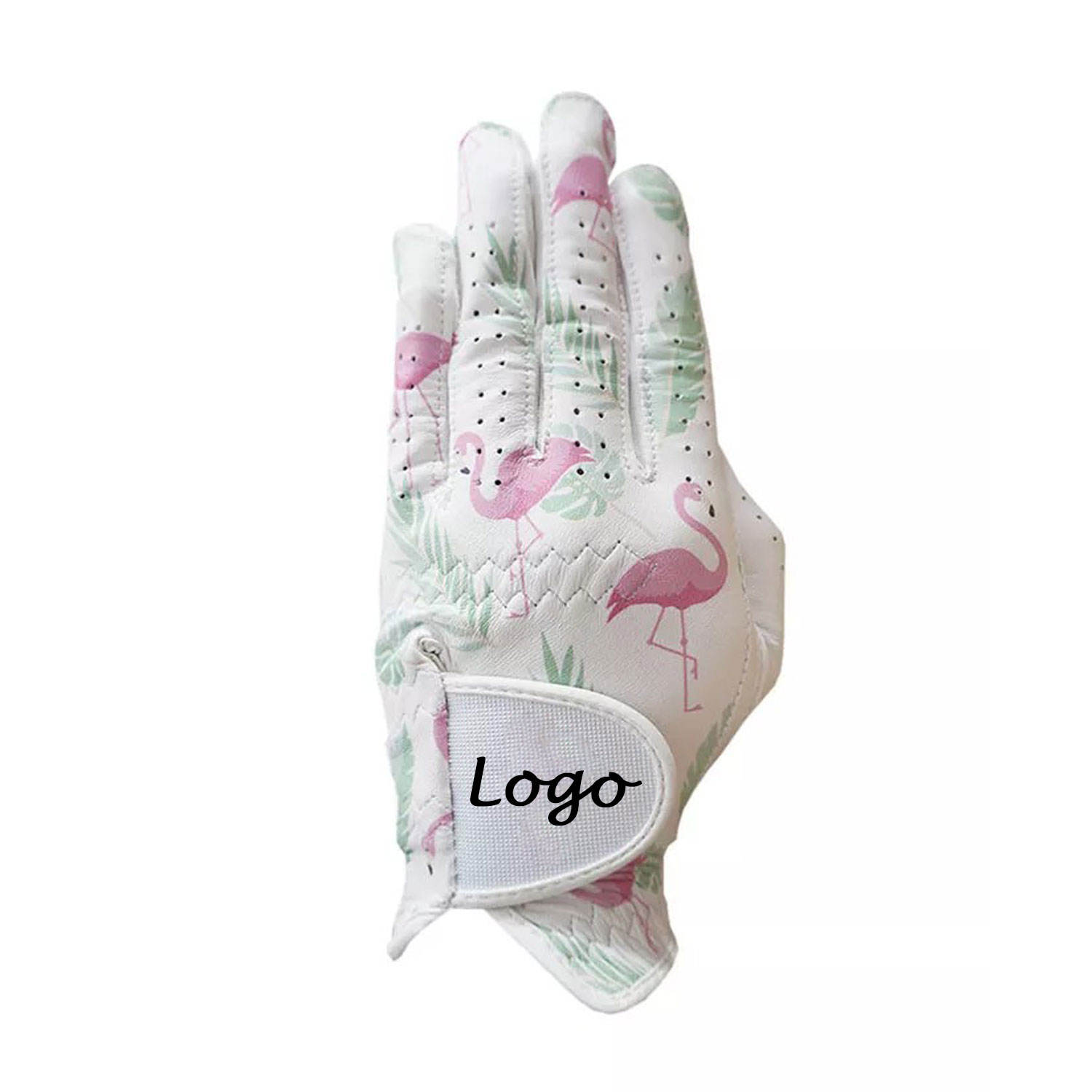 Custom Logo Mens Golf Gloves Genuine Leather Palm Anti Slip Hand Grips Sports OEM Manufacturer