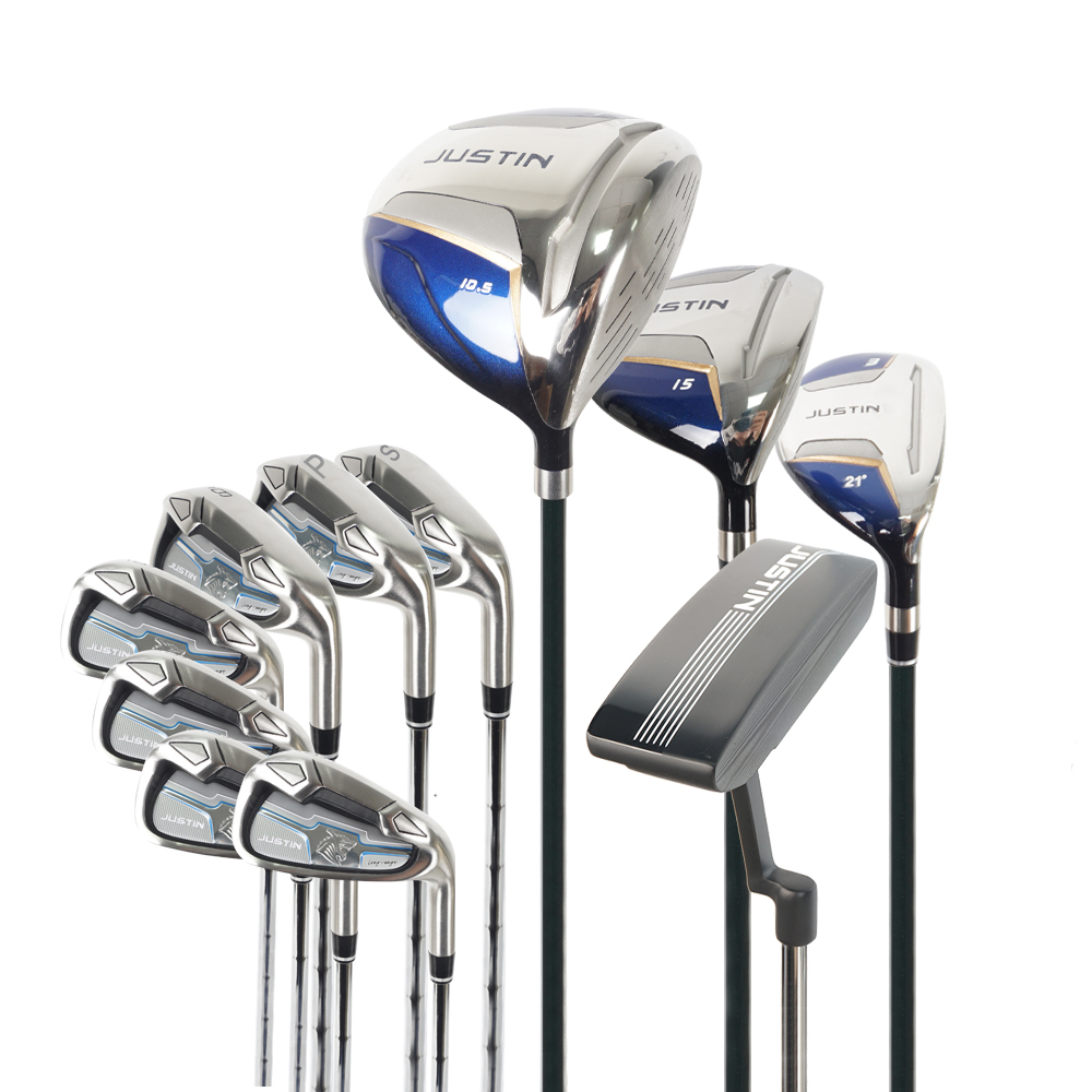Premium Custom Right Hand Complete Set Clubs Golf Iron Set CNC Milled Face Graphite Steel Shafts Comfort Rubber Grip