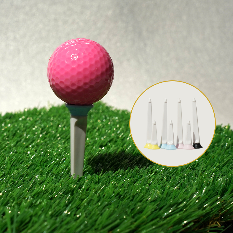 Manufacturer Customized Plastic Material Golf Practice Supplies Golf Accessories Soft Rubber Tees Golf Tee