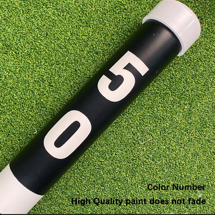Hot Selling Driving Range Equipment Plastic Square Distance Markers Golf Fairway Yardage Golf Course Yardage Marker With Numbers