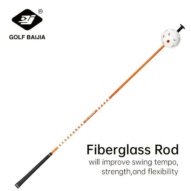 Golf Swing Strength Trainer-orange Long Coat, Effective Voice Correction Trainer, Suitable for Novices for Daily Practice