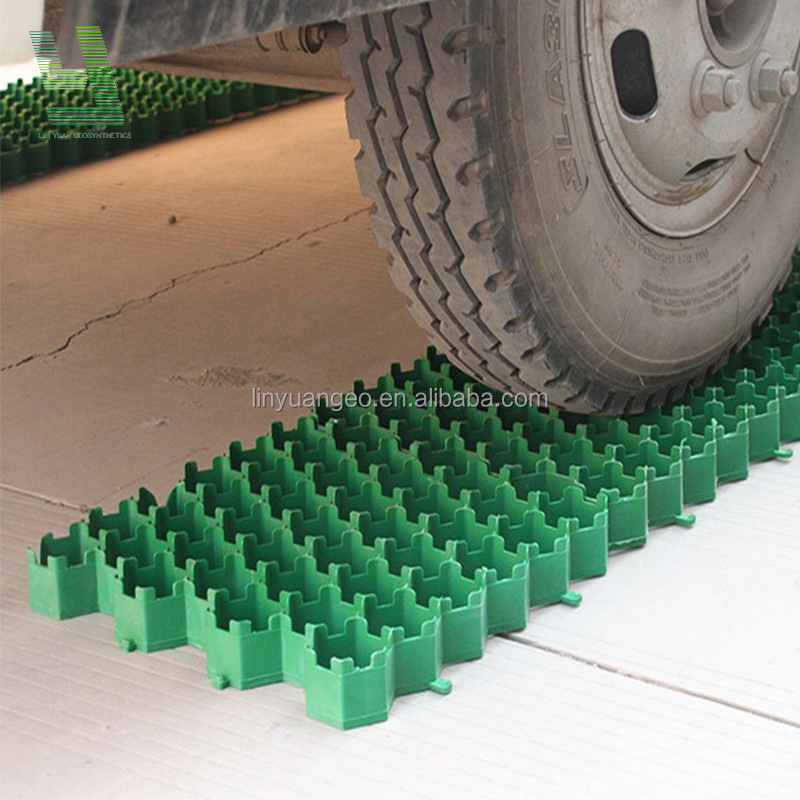 Permeable Plastic Grass Paver Grid For Garden Path And Parking Area