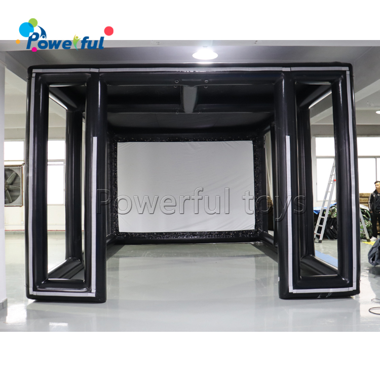 Outdoor Club Event Golf Driving Range Enclosure Inflatable Golf Simulator Tent for Sale