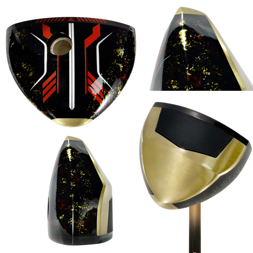 New Design Parkgolf Head OEM Personalized Customization Park Golf Club Maple Wood Material Park Golf Head